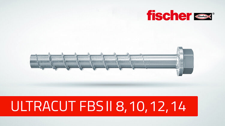 fischer UltraCut FBS II 12 x 85 25/10/- US